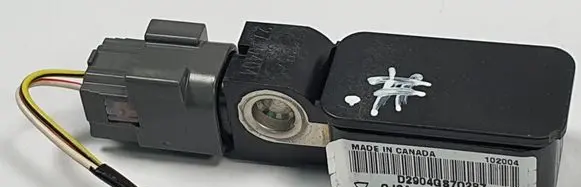 Airbag deployment crash/impact sensor