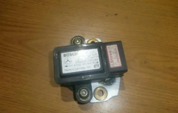 ESP acceleration yaw rate sensor