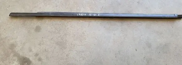 Toyota Yaris Rear door glass trim molding