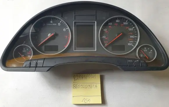 Audi A4 S4 B7 8E 8H Speedometer (instrument cluster) 8E0920981A
