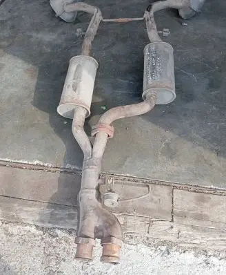 Mercedes-Benz CL C215 Muffler/silencer 2154910200 SN0520 00M03