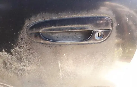 Mazda 626 Front door exterior handle