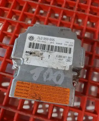 Volkswagen Touareg I Airbag control unit/module 7L0959655 0285001991 0039P0012JDT