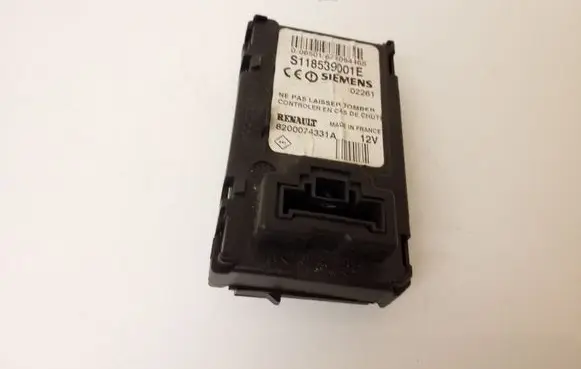 Renault Scenic II - Grand scenic II Ignition key card reader S118539001E 8200074331A