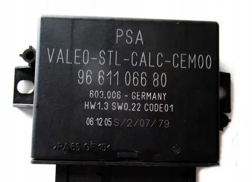 Citroen C5 Parking PDC control unit/module 9661106680