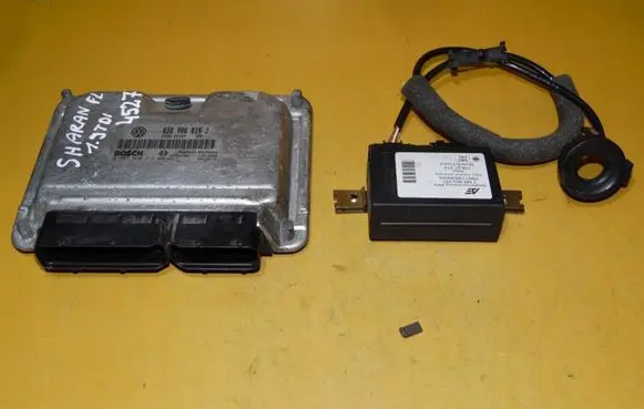 Volkswagen Sharan Engine ECU kit and lock set 