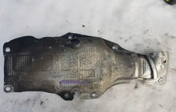 Fiat Panda III Exhaust heat shield 55217452
