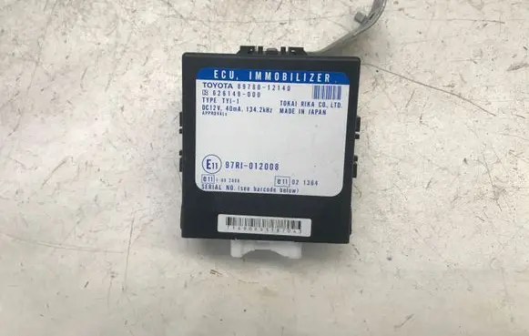 Toyota Corolla E120 E130 Immobilizer control unit/module 8978012140 626149000 97RI012008