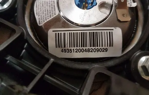 Citroen C5 Steering wheel airbag 96877137ZD