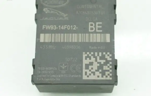 Jaguar XE Other control units/modules FW93-14F012-BE