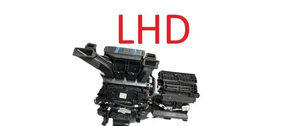 Interior heater climate box assembly