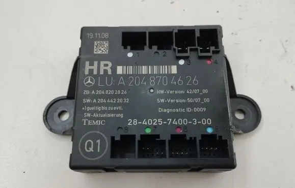 Mercedes-Benz C W204 Door control unit/module A2048704626 A2048202826 A2044422032