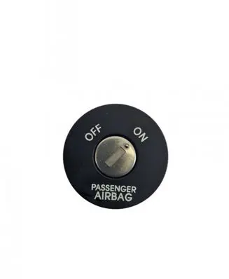 Passenger airbag on/off switch