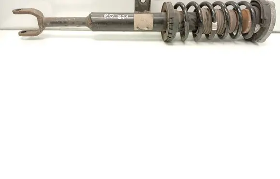 Front shock absorber with coil spring
