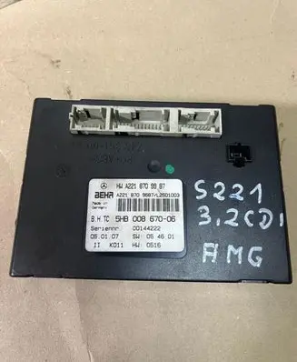 Mercedes-Benz S W221 Air conditioning/heating control unit A2218709987 5HB00867006