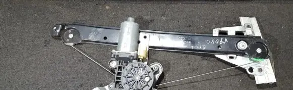 Sliding door window regulator with motor