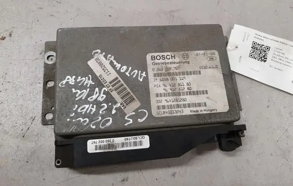 Citroen C5 Gearbox control unit/module 0260002767 ZF6058001119 9641281280