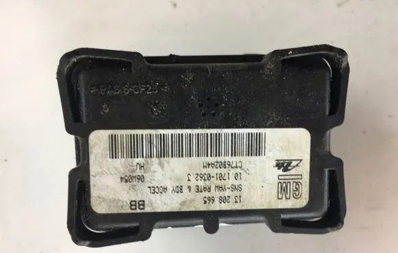 Opel Zafira B ESP acceleration yaw rate sensor 13208665