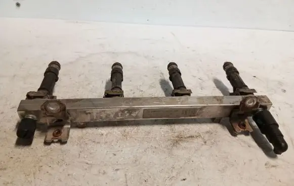 Opel Astra G Fuel injector supply line/pipe 0280158501