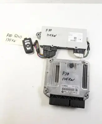 BMW 5 F10 F11 Engine ECU kit and lock set 8574091 9301523 868