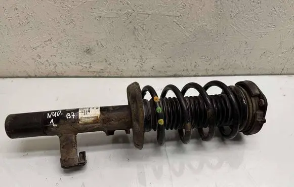Front shock absorber with coil spring