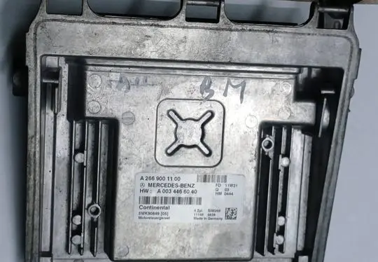 Mercedes-Benz A W169 Engine control unit/module A2669001100 5WK90849