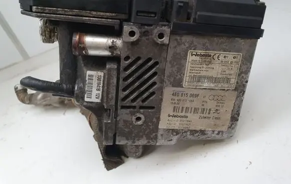 Audi A8 S8 D3 4E Auxiliary pre-heater (Webasto) 4E0910105A 4E0815069F