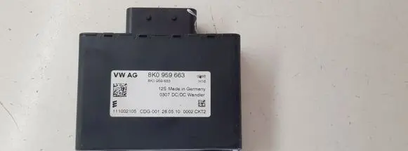 Audi A4 S4 B8 8K Voltage converter inverter 8K0959663