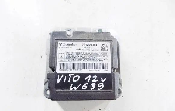 Mercedes-Benz Vito Viano W639 Airbag control unit/module a0004460842