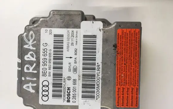Audi A4 S4 B7 8E 8H Airbag control unit/module 8E0959655G 0285001668 0036M000YLRR