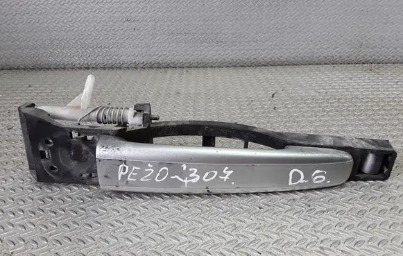 Peugeot 307 Rear door exterior handle 9645897380