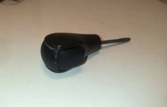 BMW 5 E60 E61 Gear lever shifter trim leather/knob