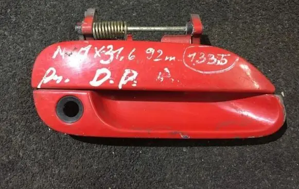 Mazda MX-3 Front door exterior handle
