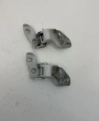 Front door hinge set