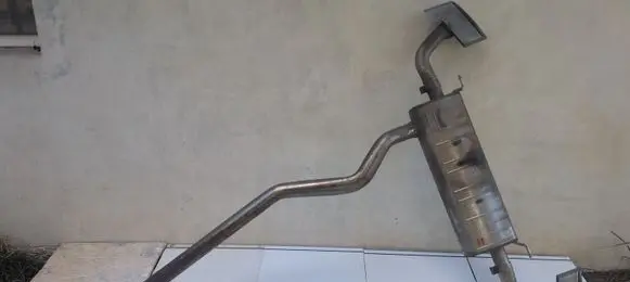 Audi Q7 4M Muffler/silencer 4M0253611M