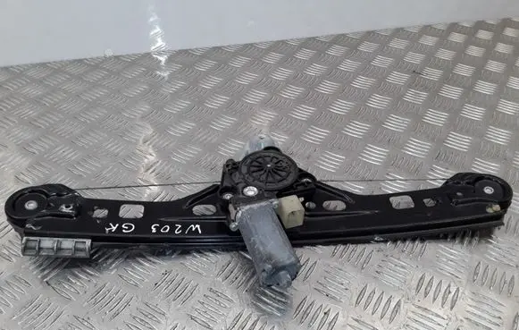 Mercedes-Benz C W203 Rear door window regulator with motor 2038202942 0130822008 LH997256