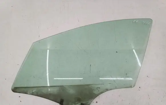 Peugeot 407 Front door window glass four-door