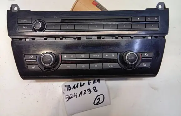 BMW 5 F10 F11 Climate control unit 9241238 0000477558 900252630012