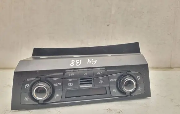 Audi A4 S4 B8 8K Climate control unit 8T1820043AC