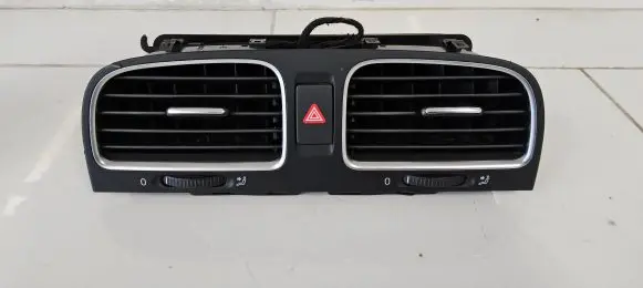 Volkswagen Golf VI Dash center air vent grill 5K0819743E