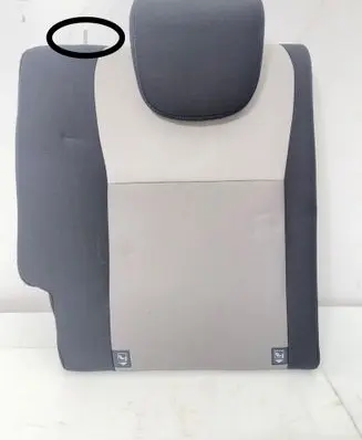Toyota Yaris Rear seat 