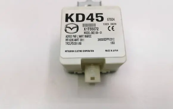 Mazda 3 II Keyless (KESSY) go control unit/module X1T55072 SKE13601