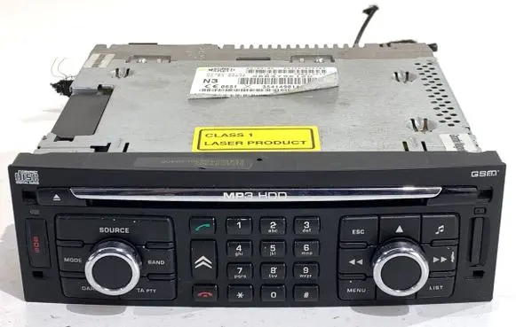 Citroen C5 Radio/CD/DVD/GPS head unit 96647951ZD