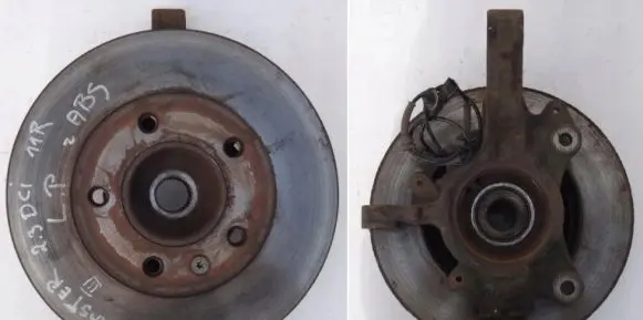 Renault Master III Rear wheel hub