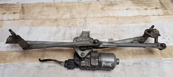 Skoda Fabia Mk1 (6Y) Front wiper linkage and motor 6Q1955119A 0390241524