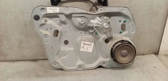 Volkswagen Touran I Front window lifting mechanism without motor 1T2837729AE