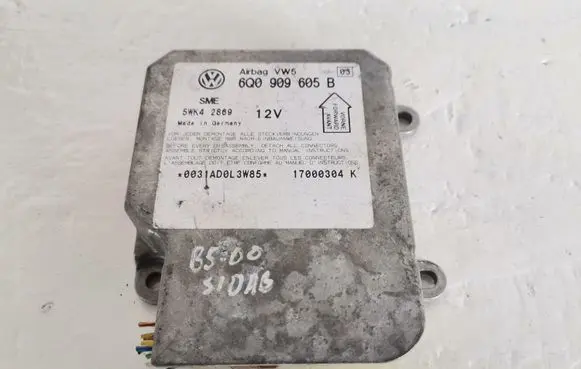 Volkswagen PASSAT B5.5 Airbag control unit/module 6Q0909605B
