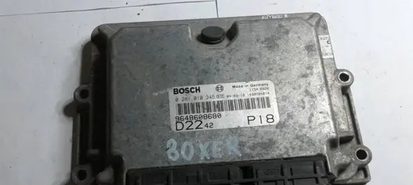 Citroen Jumper Engine control unit/module 9648608680 0281010345