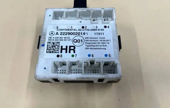 Mercedes-Benz GLC X253 C253 Door control unit/module A2229002014 A2229015903 A2229023313