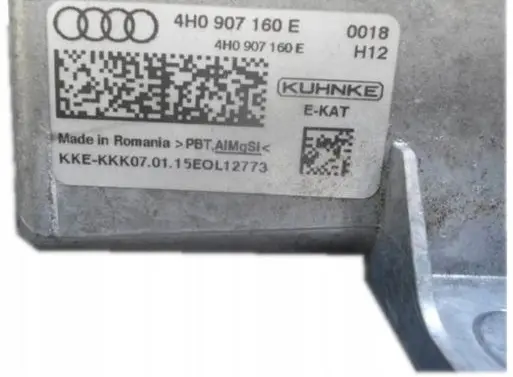 Audi A8 S8 D4 4H Other control units/modules 4H0907160E